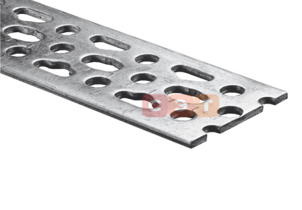 Шина монтажная 50x3х2000мм BISMAT (штанга 2.0 пог.м.)